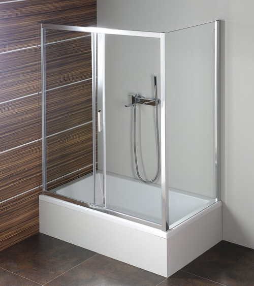 Polysan DEEP boční stěna 750x1650mm, čiré sklo MD3116