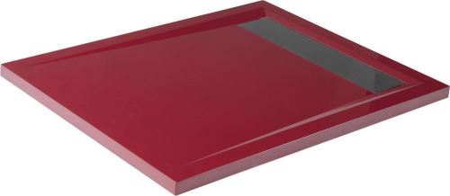 Polysan VARESA sprchová vanička z litého mramoru se záklopem, obdélník 100x80cm, bílá 71605
