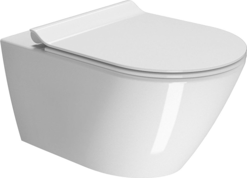 GSI KUBE X závěsná WC mísa, Swirlflush, 36x55cm, bílá ExtraGlaze 941511