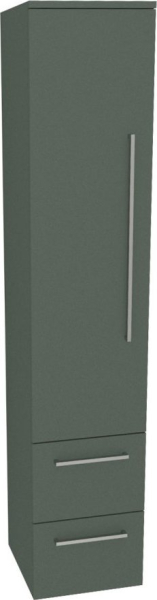 Mereo Bino, koupelnová skříňka vysoká 163 cm, levá, Multidecor, Zelená Verde CN697ZEV1