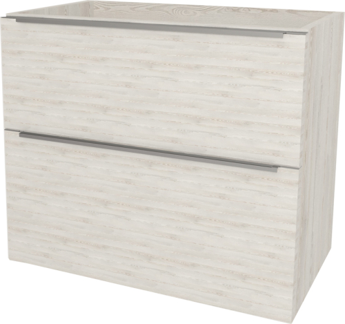 Mereo Mailo, koupelnová skříňka 61 cm, chrom madlo, Multidecor, White Loft Pine CN590SWLP1