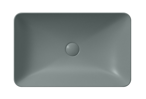 GSI PURA keramické umyvadlo na desku 60x38cm, agave mat 883704