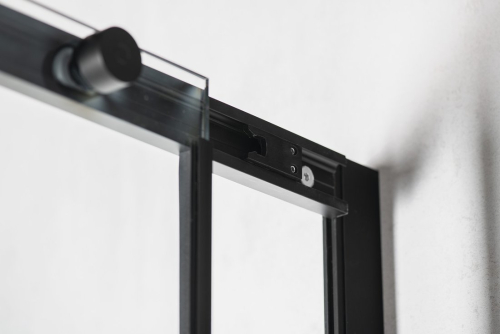 Polysan ALTIS BLACK čtvercový sprchový kout 900x900 mm, rohový vstup, čiré sklo AL1592BAL1592B