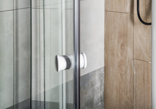 Aqualine AMICO sprchové dveře výklopné 740-820x1850mm, čiré sklo G70