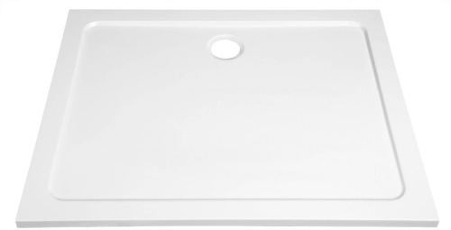 Aqualine TECMI sprchová vanička z litého mramoru, obdélník 120x90cm, bílá PQ12090