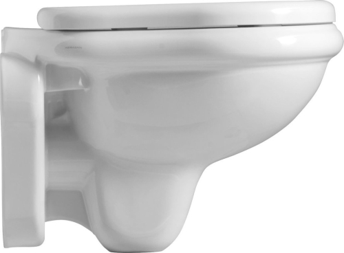 Kerasan RETRO závěsná WC mísa, 38x52cm, bílá 101501