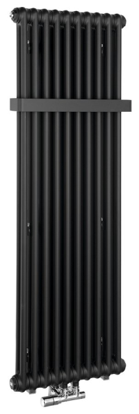 Sapho FEDE otopné těleso 1500x490mm, 10 seg., černá mat IR193