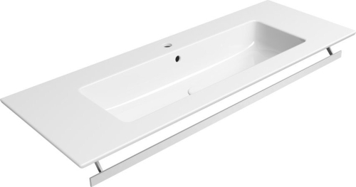 GSI PURA čelní držák ručníků 122cm, chrom PAPRD122