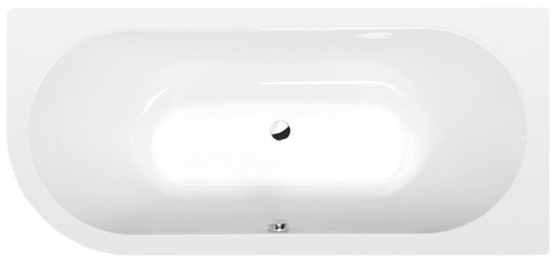 Polysan VIVA R SLIM asymetrická vana 175x80x47cm, bílá 78119S