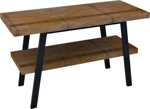 Sapho TWIGA umyvadlový stolek 110x72x50 cm, černá mat/old wood VC453-110-8