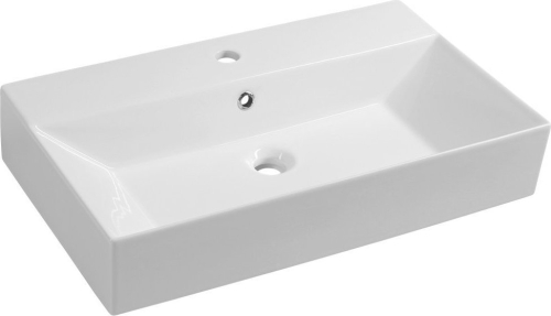 Isvea SISTEMA keramické umyvadlo 70x42cm, bílá 10SF50070