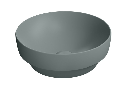 GSI PURA keramické umyvadlo na desku, průměr 40cm, agave mat 884604