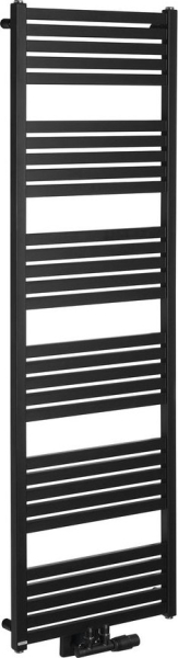 Bruckner GRUNT otopné těleso rovné 500x1610 mm, středové připojení, černá mat 600.123.6