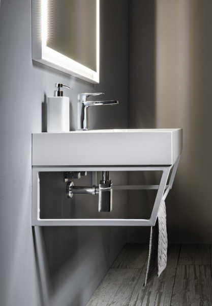 Sapho SKA konzole pod umyvadlo/desku 900x200x460mm, bílá mat SKA213