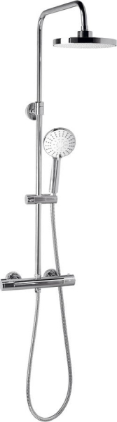 Aqualine LIGA sprchový sloup s termostatickou baterií, chrom SL533