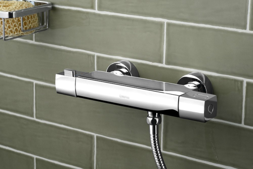 Sapho MIXONA nástěnná sprchová termostatická baterie, chrom MG411