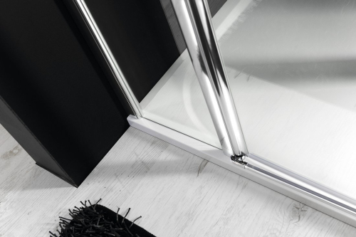 Gelco ONE sprchové dveře s pevnou částí 1100 mm, čiré sklo GO4811