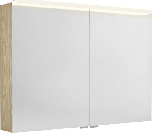 Sapho LINEX galerka s LED osvětlením, 100x70x15cm, jilm bardini LX100-0013