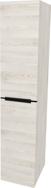 Mereo Mailo, koupelnová skříňka vysoká 170 cm, černé madlo, Multidecor, White Loft Pine CN594LPBWLP1