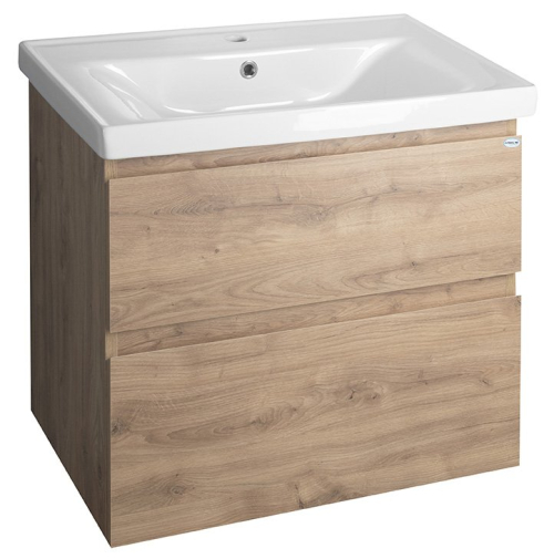 Aqualine SAVA 70 keramické umyvadlo nábytkové 70x46cm, bílá 2070