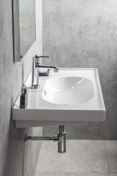 Sapho BRAND keramické umyvadlo 80x45cm, bílá TU0422