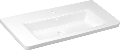 Sapho CITY keramické umyvadlo hranaté 100x45cm, bílá KE100