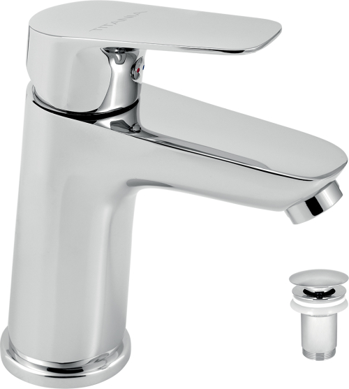 Novaservis Umyvadlová baterie s výpustí Titania Pure chrom 90303,0
