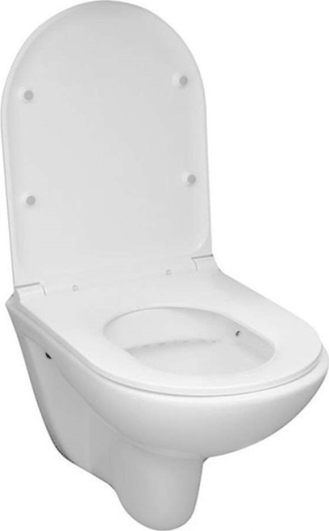 Mereo WC závěsné, RIMLESS, 530x355x360, keramické, vč. sedátka CSS113S VSD81S