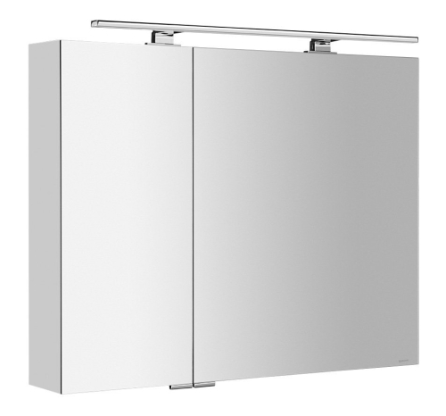 Sapho MIRRÓ galerka s LED osvětlením, 90x70x16cm, bílá MC090-0030