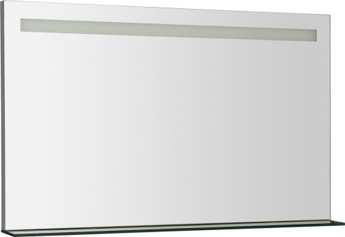 Sapho BRETO zrcadlo s LED osvětlením a policí 100x60, 8cm BT100