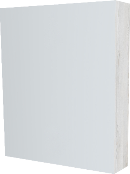 Mereo Koupelnová skříňka zrcadlová 60 cm, galerka, 1x dvířka levá, Multidecor, White Loft Pine CN798G61WLP1