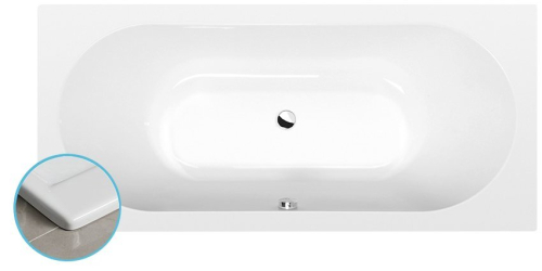 Polysan VIVA B SLIM obdélníková vana 175x80x47cm, bílá 88119S