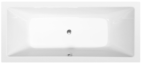 Polysan KRYSTA SLIM obdélníková vana 180x70x39cm, bílá 72906S