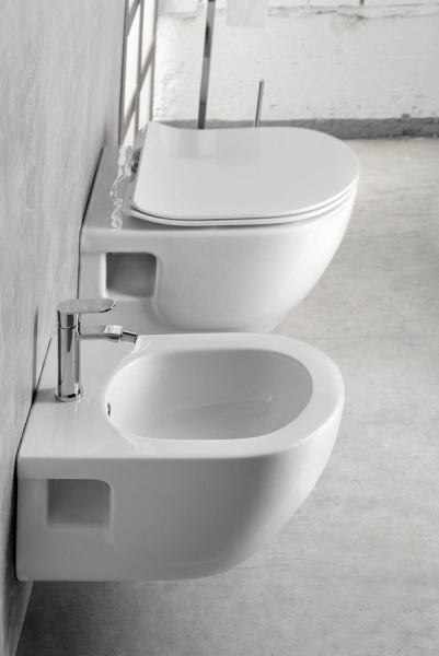 Sapho BRILLA bidet závěsný, 35, 5x53 cm, bílá 100624