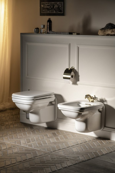 Kerasan WALDORF bidet závěsný 37x55cm, bílá 4125K1