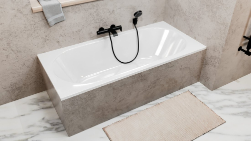 Polysan LEVANA obdélníková vana 170x80x39cm, bílá 71745