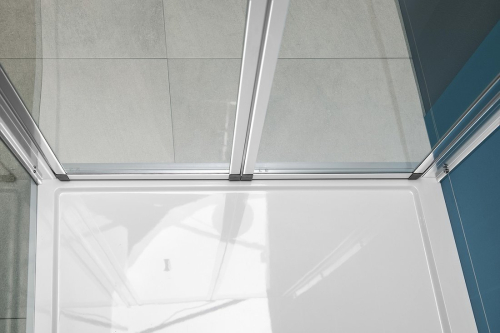 Polysan EASY LINE obdélníkový sprchový kout 900x1000mm, skládací dveře, L/P varianta, čiré sklo EL1990EL3415