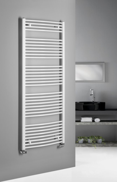 Aqualine ORBIT otopné těleso s bočním připojením 600x1680 mm, bílá ILO66T