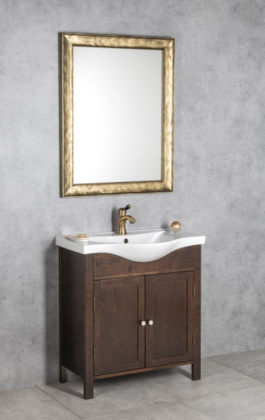 Aqualine ZARA 80 keramické umyvadlo nábytkové 79, 5x46cm, bílá 10080