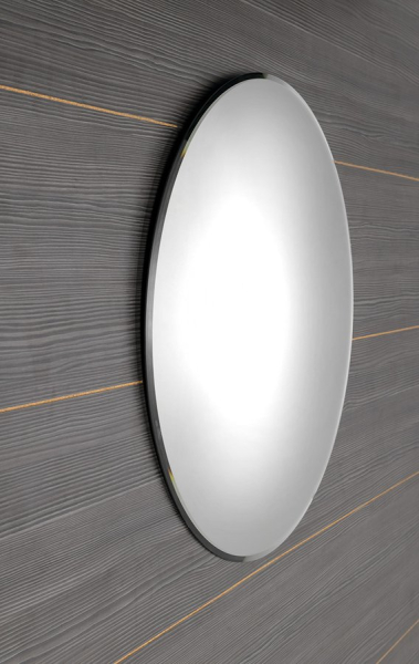 Sapho RENGAS kulaté zrcadlo s fazetou ø 80cm, CU free RG080