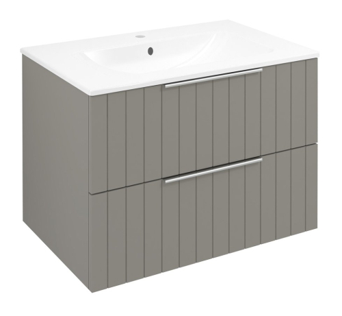 Sapho CIRASA umyvadlová skříňka 69, 8x52x46cm, agila strip CR701-4343S