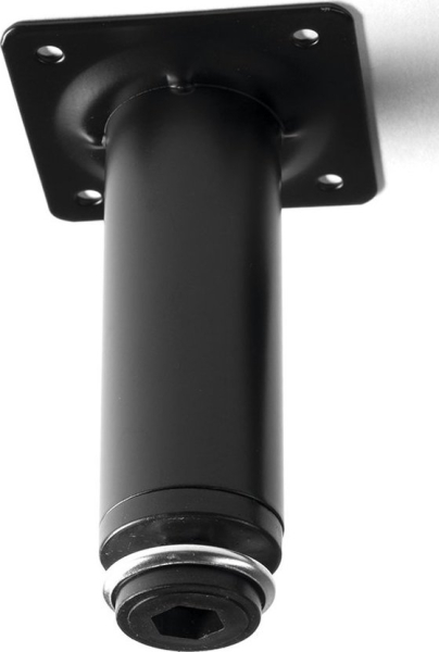 Aqualine KERAMIA FRESH výškově stavitelná nožička, výška 100-110mm, černá mat 10077B