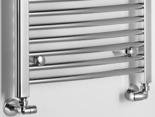 Aqualine ALYA otopné těleso oblé 500x1110mm, chrom LLC201