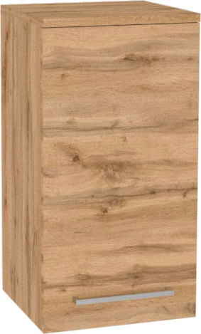 Mereo Bino koupelnová skříňka horní 63 cm, levá, Multidecor, Dub Wotan CN695DWOT