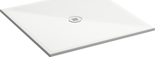 GSI Keramická sprchová vanička, čtverec 100x100x2cm, bílá mat 46101009