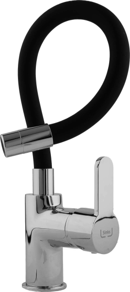 Granitový dřez Sinks RIM 650 L Granblack + Flexia G2530
