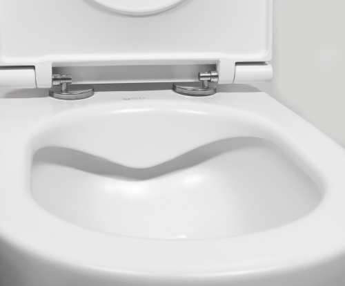 Isvea INFINITY závěsná WC mísa, Rimless, 36, 5x53cm, bílá mat 10NF02004-2L