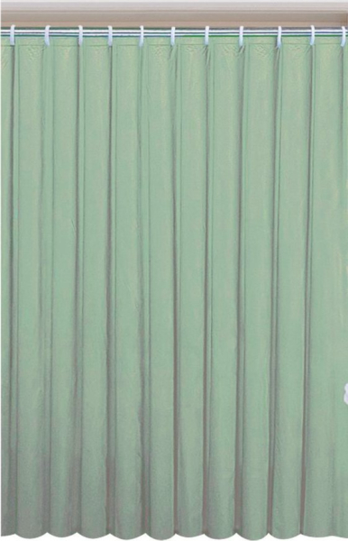 Aqualine Sprchový závěs 180x180cm, polyester, zelená 0201103 Z