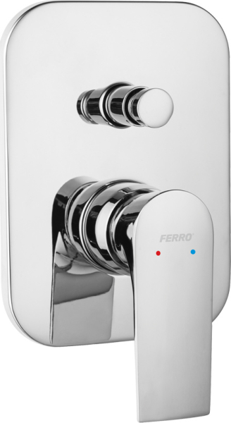 Novaservis Sprchová podomítková baterie ALGEO SQUARE chrom 82050R,0