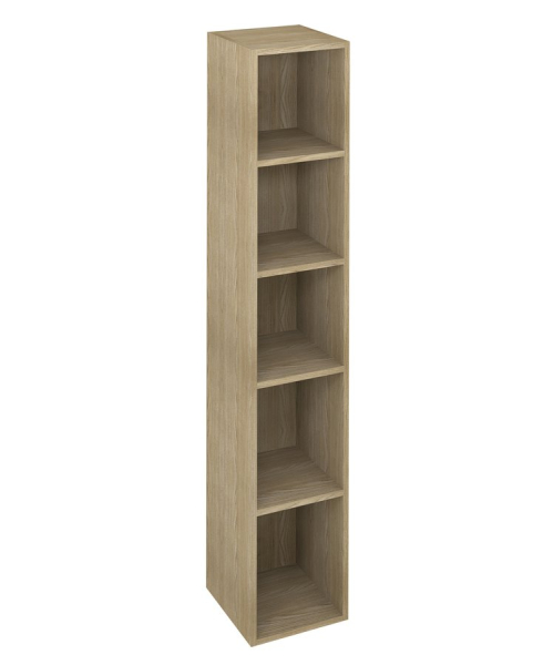 Sapho ESPACE otevřená policová skříňka 30x172x32cm, jilm bardini ESC160-1313